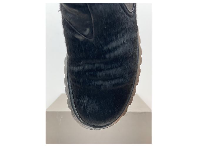 Botas Chelsea de pelo de pony Brixxen AW99 de Prada - vista 8