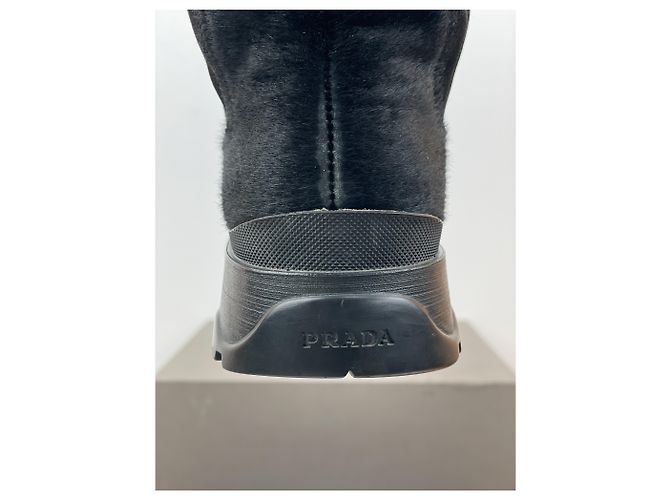 Botas Chelsea de pelo de pony Brixxen AW99 de Prada - vista 9