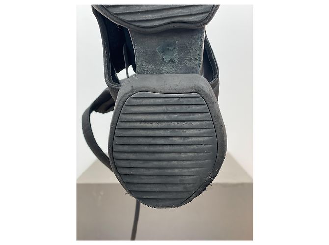 Sandali Cargo 'Cyclops' Rick Owens x Adidas SS16 Nero - vista 11