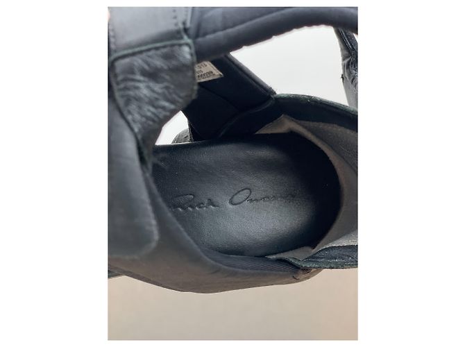 Sandali Cargo 'Cyclops' Rick Owens x Adidas SS16 Nero - vista 12
