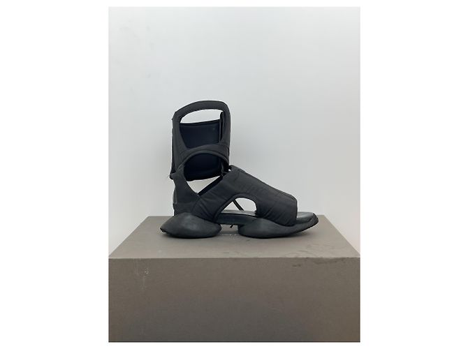 Sandali Cargo 'Cyclops' Rick Owens x Adidas SS16 Nero - vista 4