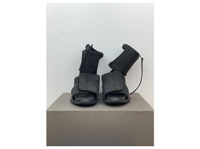 Sandali Cargo 'Cyclops' Rick Owens x Adidas SS16 Nero - vista 5