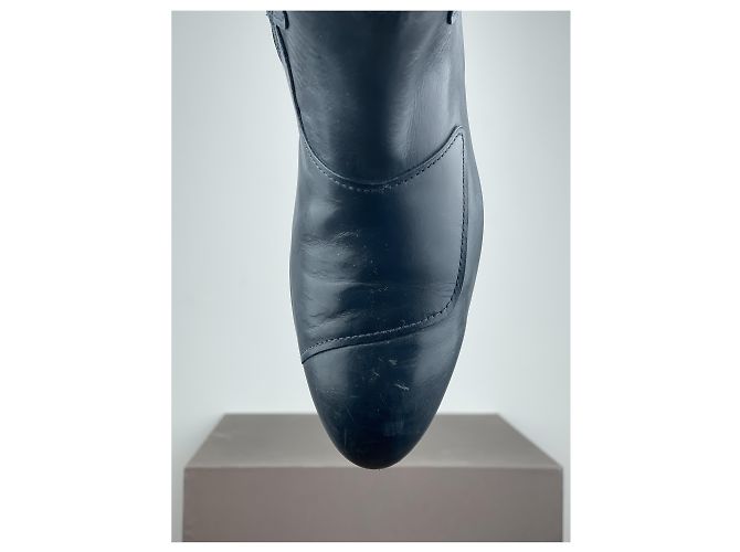 Botas de montar hasta la rodilla Miu Miu AW08 Negro - vista 7
