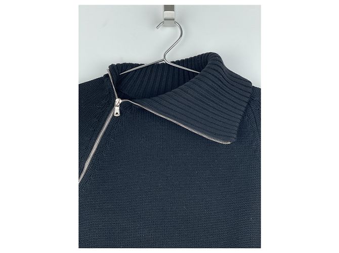 Damenpullover mit Spiralreißverschluss von Dolce & Gabbana AW03 Schwarz - Ansicht 4