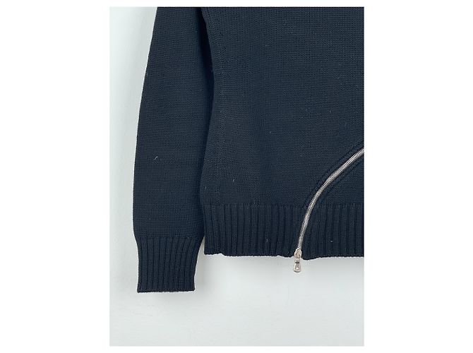 Damenpullover mit Spiralreißverschluss von Dolce & Gabbana AW03 Schwarz - Ansicht 8