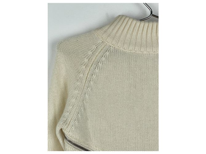 Strickpullover mit Spiralreißverschluss Dolce & Gabbana AW03 Weiß - Ansicht 10
