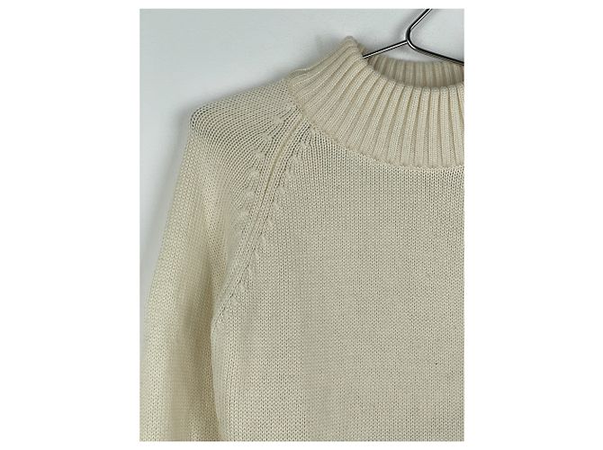 Strickpullover mit Spiralreißverschluss Dolce & Gabbana AW03 Weiß - Ansicht 4