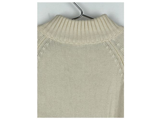 Strickpullover mit Spiralreißverschluss Dolce & Gabbana AW03 Weiß - Ansicht 9