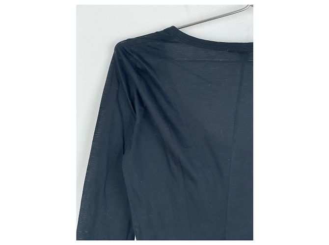Helmut Lang 2000s Thumb-Strap Bondage Longsleeve Top Black - view 10