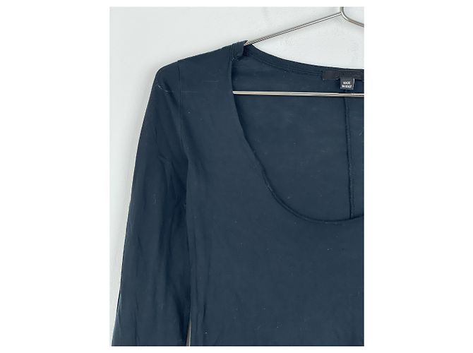 Helmut Lang 2000s Thumb-Strap Bondage Longsleeve Top Black - view 4