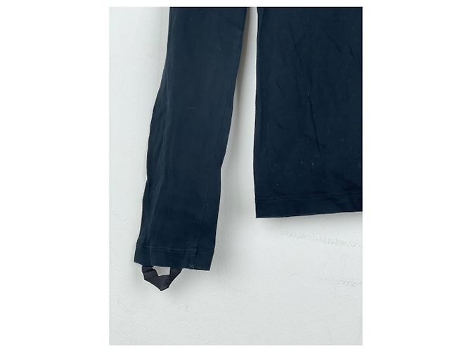 Helmut Lang 2000s Thumb-Strap Bondage Longsleeve Top Black - view 6