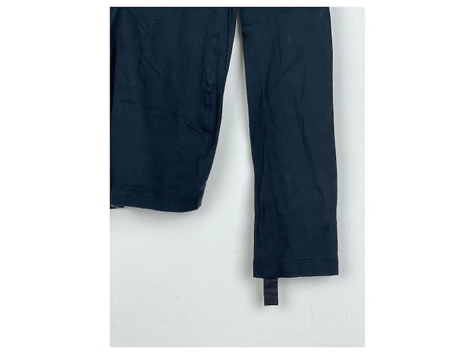 Helmut Lang 2000s Thumb-Strap Bondage Longsleeve Top Black - view 7