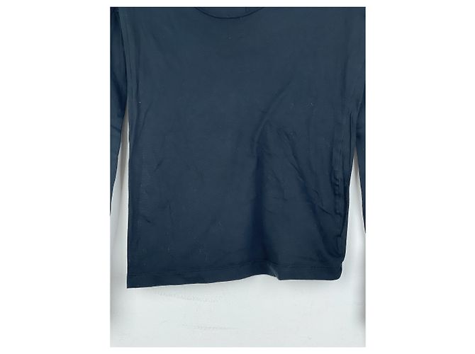 Helmut Lang 2000s Thumb-Strap Bondage Longsleeve Top Black - view 8