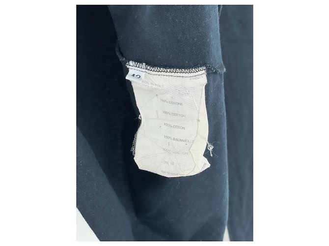 Top de manga larga Bondage Strap SS01 de Helmut Lang Negro - vista 11