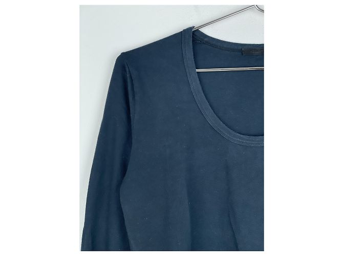 Top de manga larga Bondage Strap SS01 de Helmut Lang Negro - vista 4