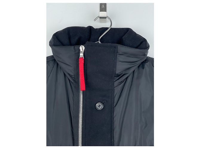 Prada Militär Flak Pufferjacke der 2000er Schwarz - Ansicht 3