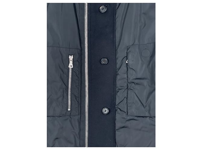 Prada Militär Flak Pufferjacke der 2000er Schwarz - Ansicht 4