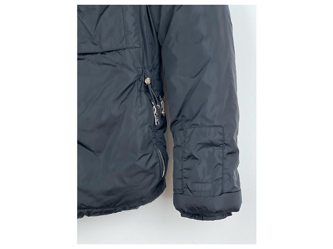 Prada Militär Flak Pufferjacke der 2000er Schwarz - Ansicht 5