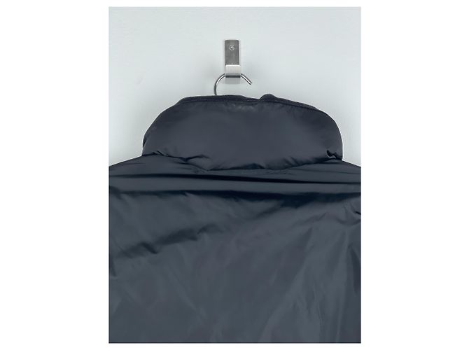 Prada Militär Flak Pufferjacke der 2000er Schwarz - Ansicht 6