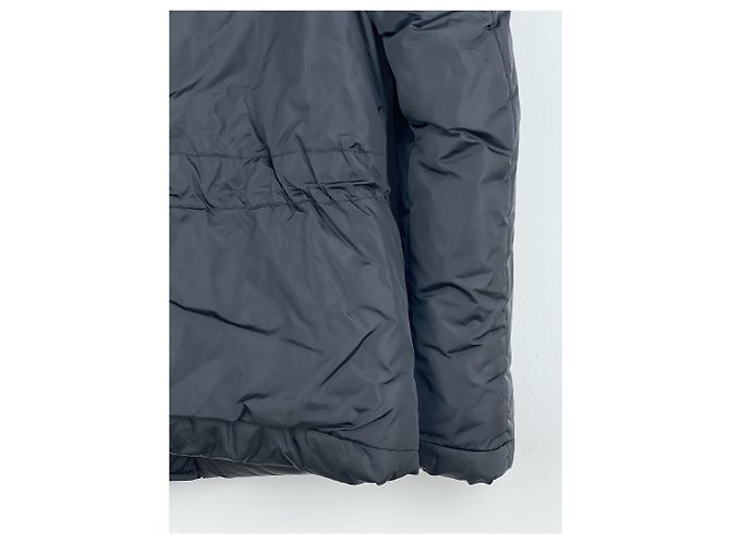 Prada Militär Flak Pufferjacke der 2000er Schwarz - Ansicht 7