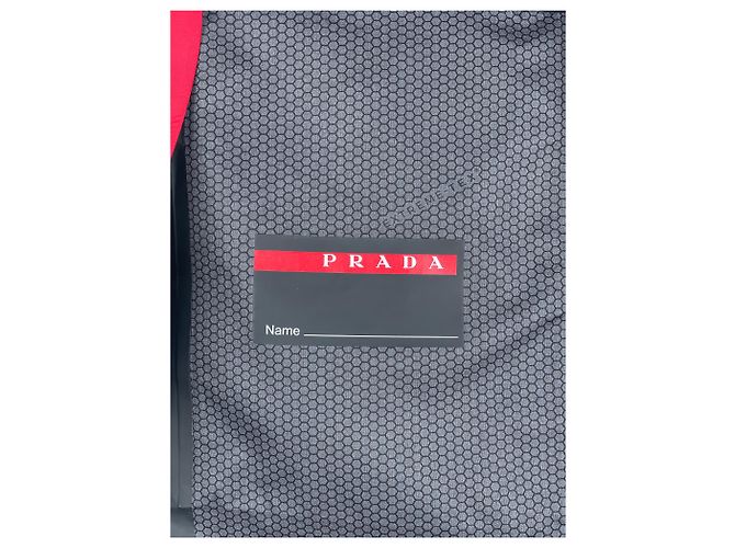 Chaleco cargo corto de shell impermeable Extreme-Tex de Prada Roja - vista 7
