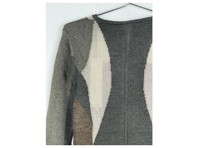 Rick Owens AW05 'Moog' Mohair Impala Strickpullover Braun - Ansicht 11