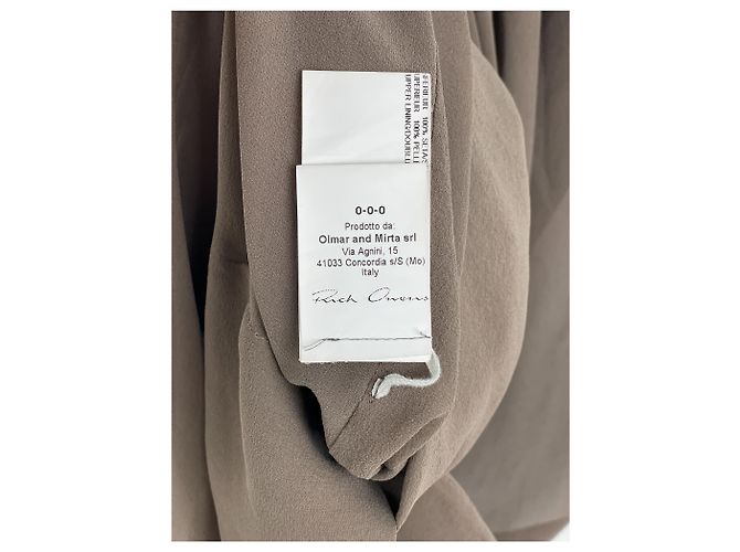 Vestido híbrido de cuero 'Plinth' AW13 de Rick Owens - vista 14
