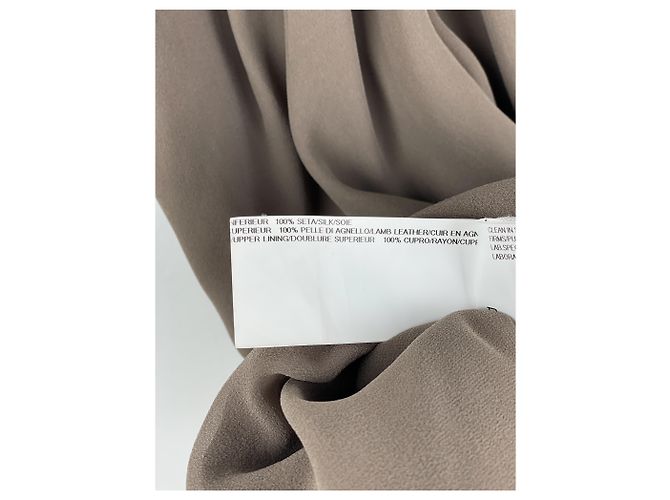 Vestido híbrido de cuero 'Plinth' AW13 de Rick Owens - vista 15