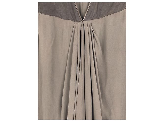 Vestido híbrido de cuero 'Plinth' AW13 de Rick Owens - vista 7