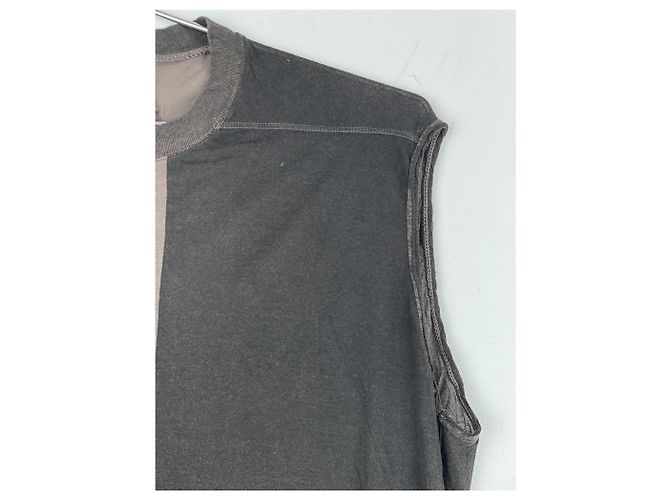 Canotta geometrica 'Strutter' Sample SS09 di Rick Owens Grigio - vista 5