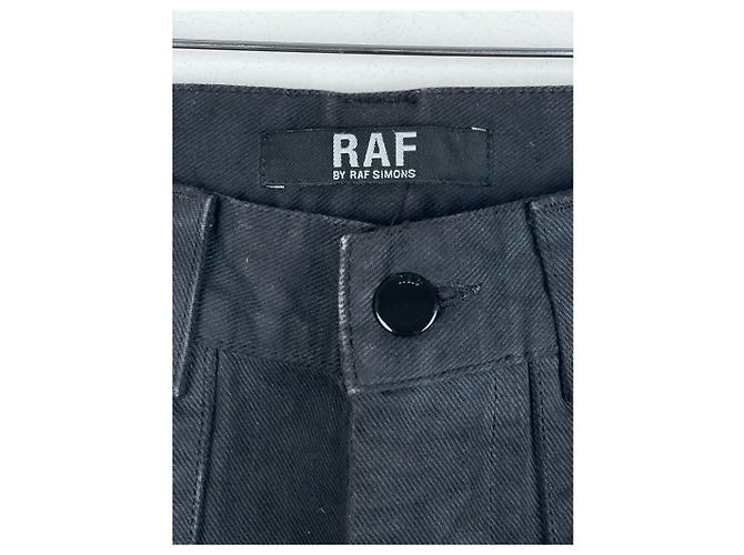 Pantaloni cargo multi-tasca 'Radioactivity' AW98 di RAF by Raf Simons Nero - vista 14