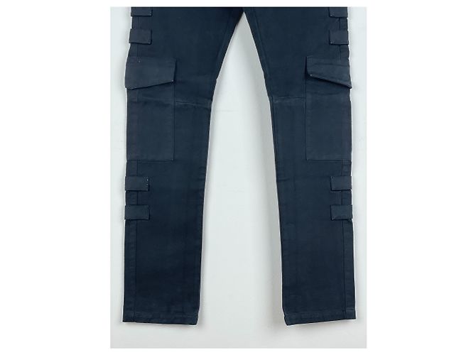 Pantaloni cargo multi-tasca 'Radioactivity' AW98 di RAF by Raf Simons Nero - vista 7