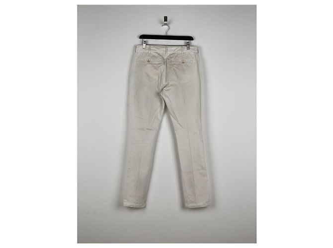 Anzughose Helmut Lang SS97 Weiß - Ansicht 2