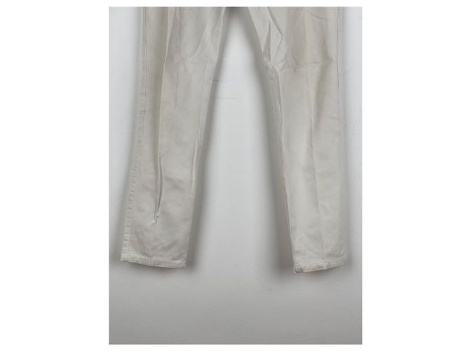 Anzughose Helmut Lang SS97 Weiß - Ansicht 6