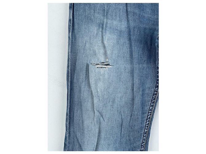 Jeans en denim déchirés Helmut Lang AW98 - vue 6