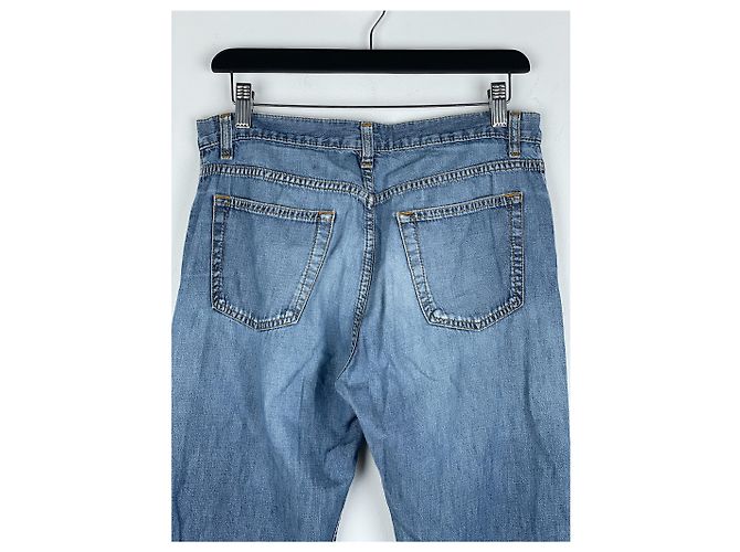 Jeans en denim déchirés Helmut Lang AW98 - vue 9