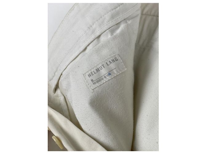 Helmut Lang 1990s Chino Pants Beige - view 11