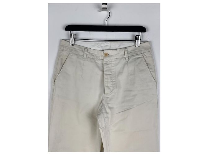 Helmut Lang 1990s Chino Pants Beige - view 3
