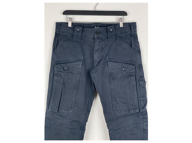 Dolce & Gabbana 2000s Multi-Pocket Military Cargo Pants Black - view 3