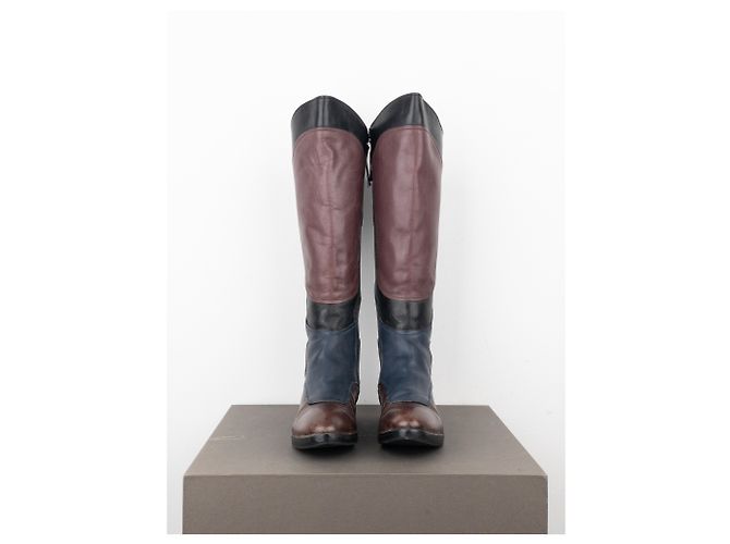 Botas de montar hasta la rodilla Miu Miu AW08 - vista 5