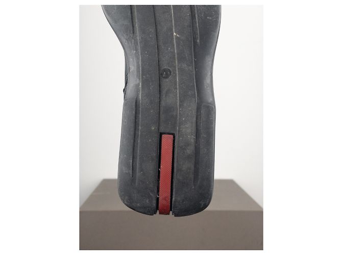 Stivali da moto Prada AW99 a metà polpaccio con punta quadrata Astro - vista 10