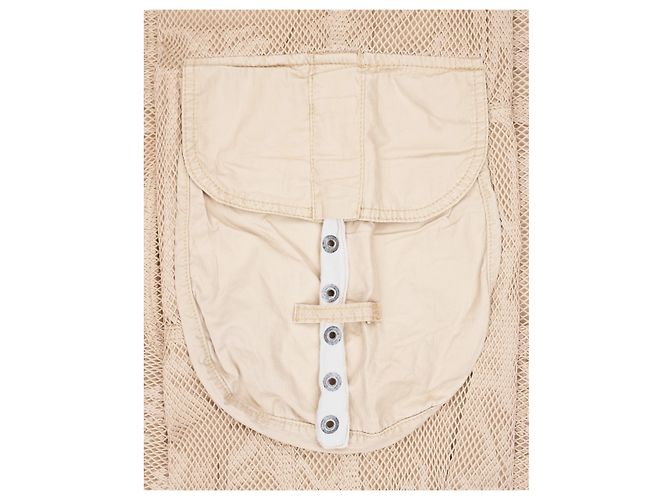 Dolce & Gabbana SS03 Net Cargo Pants Beige - view 5