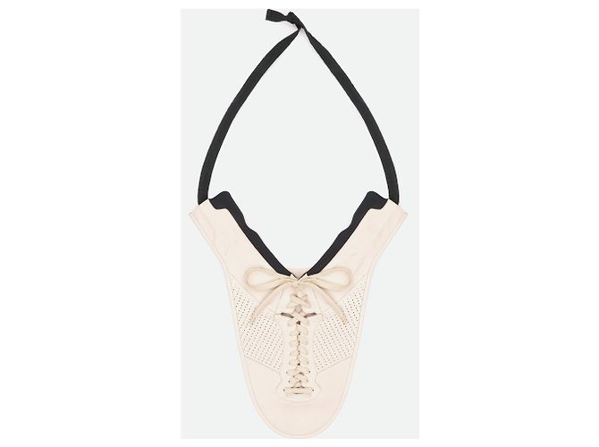 Maison Martin Margiela Collana bib artigianale Maison Margiela anni 2000 - vista 2