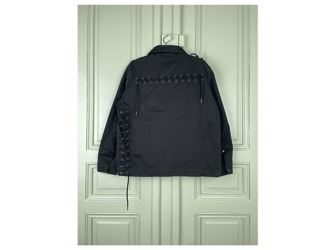 Laced Work Jacket von Craig Green FW18 Schwarz - Ansicht 2