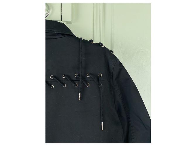 Laced Work Jacket von Craig Green FW18 Schwarz - Ansicht 6