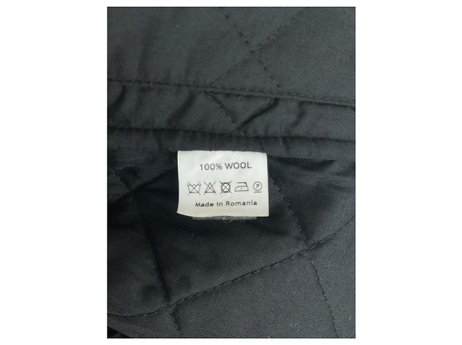 Chaqueta Bomber con Cierre Trasero Dries van Noten AW14 Negro - vista 11