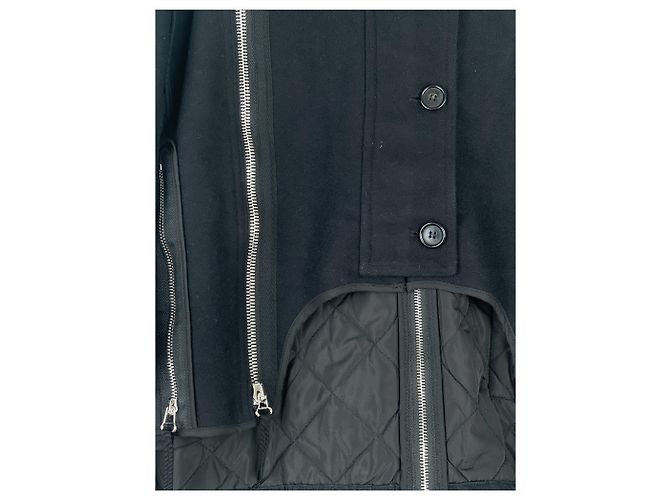 Chaqueta Bomber con Cierre Trasero Dries van Noten AW14 Negro - vista 4