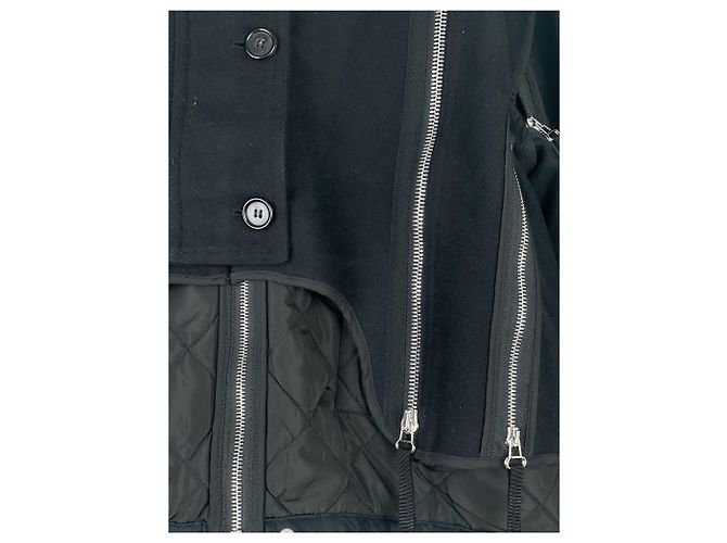 Chaqueta Bomber con Cierre Trasero Dries van Noten AW14 Negro - vista 5
