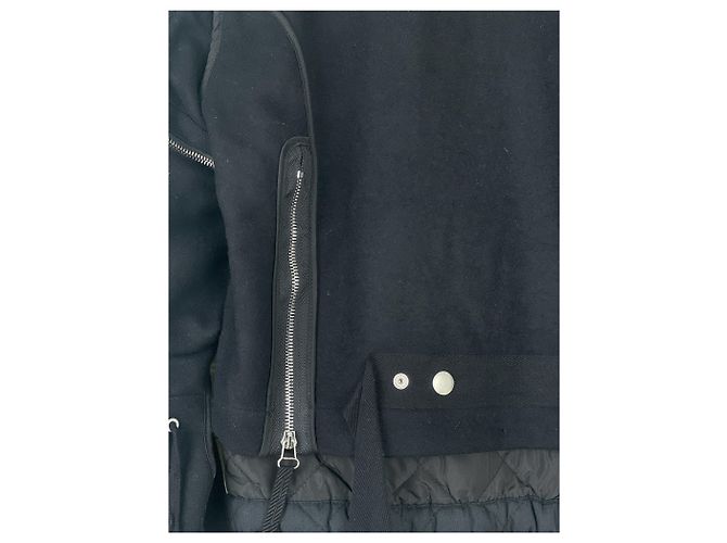 Chaqueta Bomber con Cierre Trasero Dries van Noten AW14 Negro - vista 9