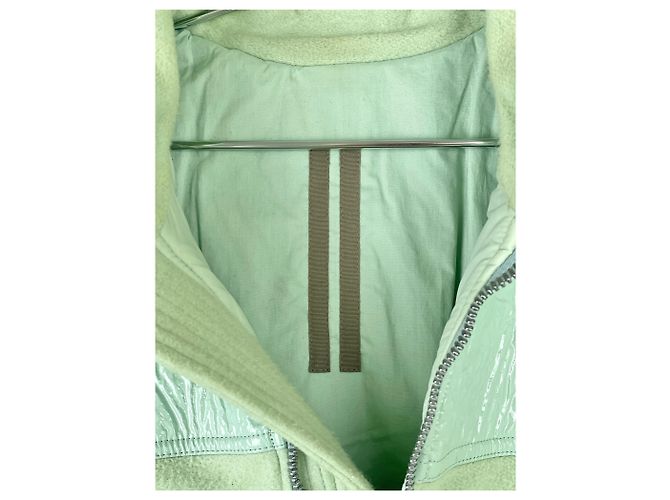 Rick Owens DRKSHDW AW20 PERFORMA Half-Zip Pullover Windbreaker Jacket Green - vista 7